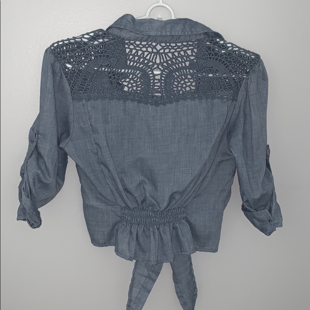 Denim top - Picture 4 of 4